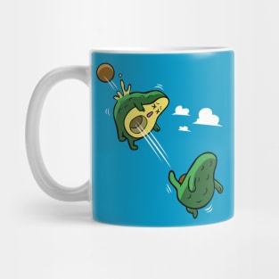 Avocado scoring a goal Mug